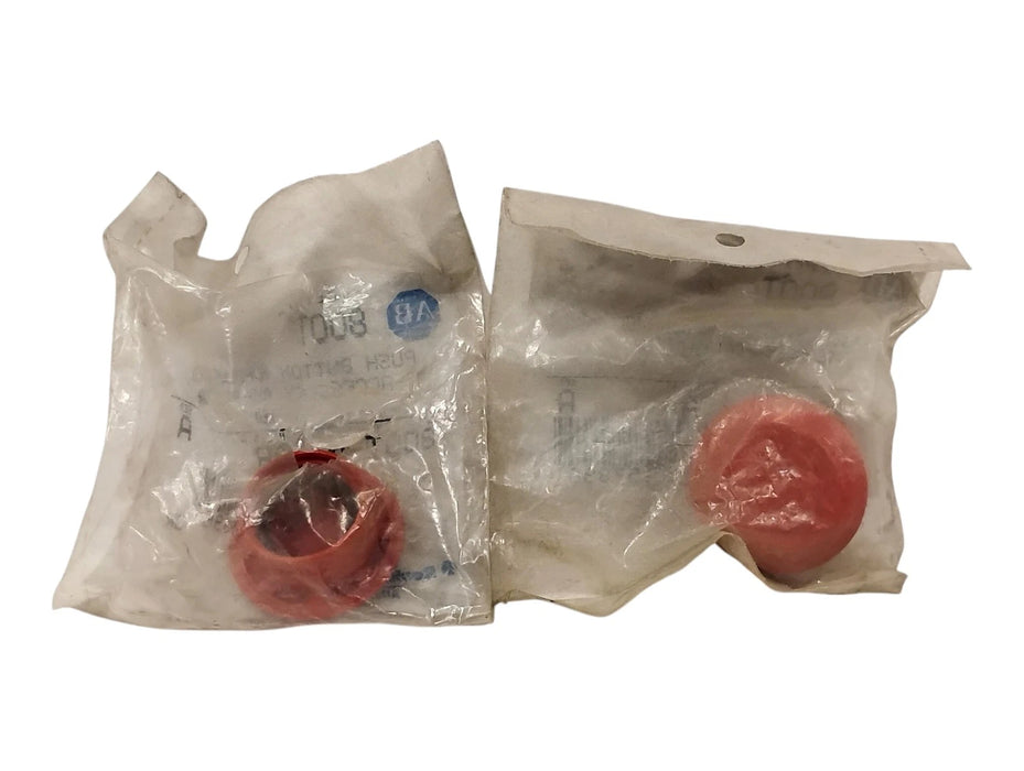 Allen-Bradley 800T-N160A Red Mushroom Push-Pull Cap