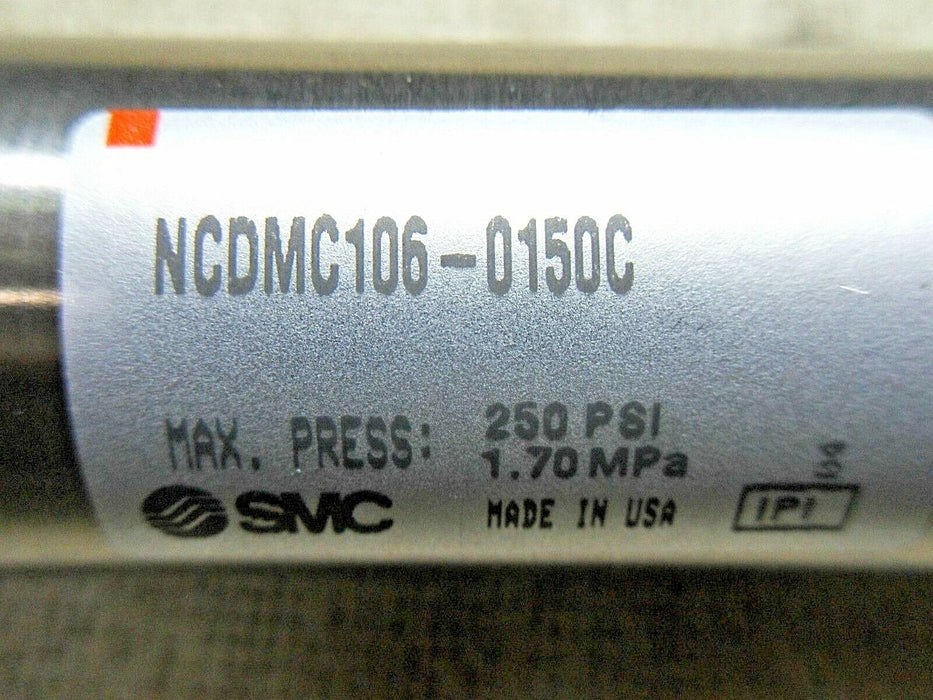 SMC NCDMC106-0150C Pneumatic Cylinder 250 PSI MAX