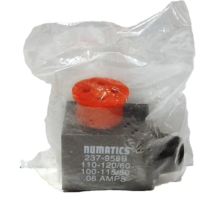 Numatics 237-958B 100-120 V AC Coil for Solenoid Valve