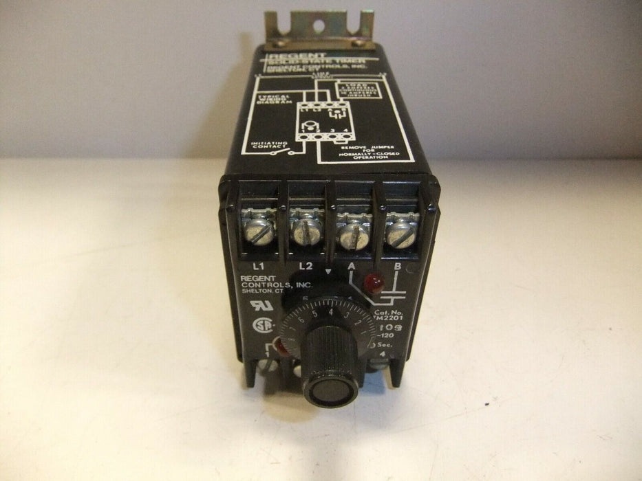 Regent Controls Time Delay Relay TM2201-D10S-120