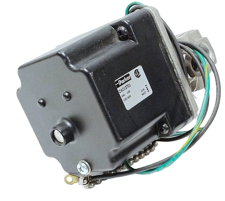 Parker CWJ13701 120 V AC VAC-150 psi Pneumatic Solenoid Valve w/ 3/8 in Ports