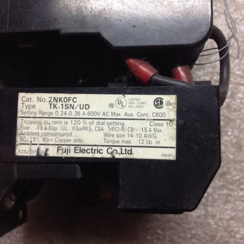 Fuji ELECTRIC 1RCOFOA CONTACTOR