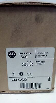 Allen-Bradley 509-COD Size 2 Ser B Full Voltage Non-Reversing Starter