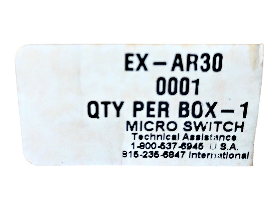 Honeywell Micro Switch EX-AR30 Explosion Proof Roller Lever Snap Limit Switch