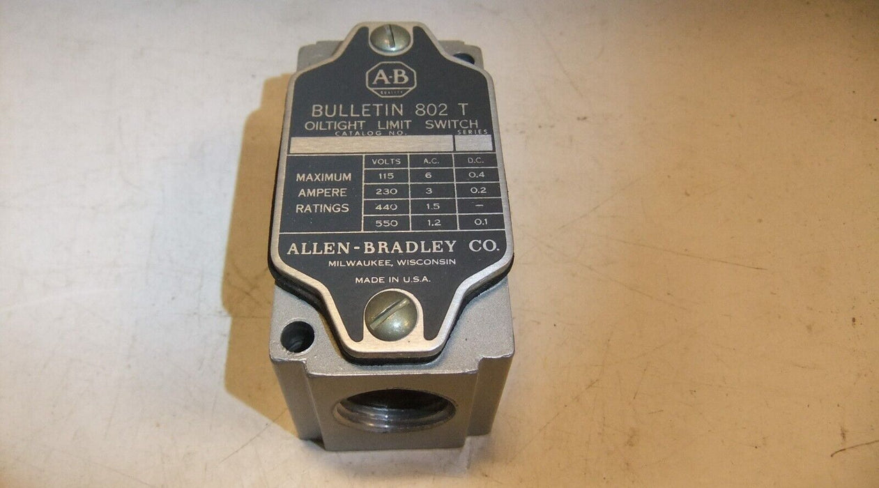Allen-Bradley Contact Base for 802T Limit Switch Z-10138