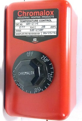 Chromalox AR-214 277 V 30 A 60-250 F Temperature Controller