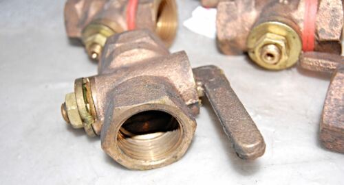 Sterling Faucet Co 83-535T 3/4 Inch Female Gas Valve W/ Lever Handle Lot of 9