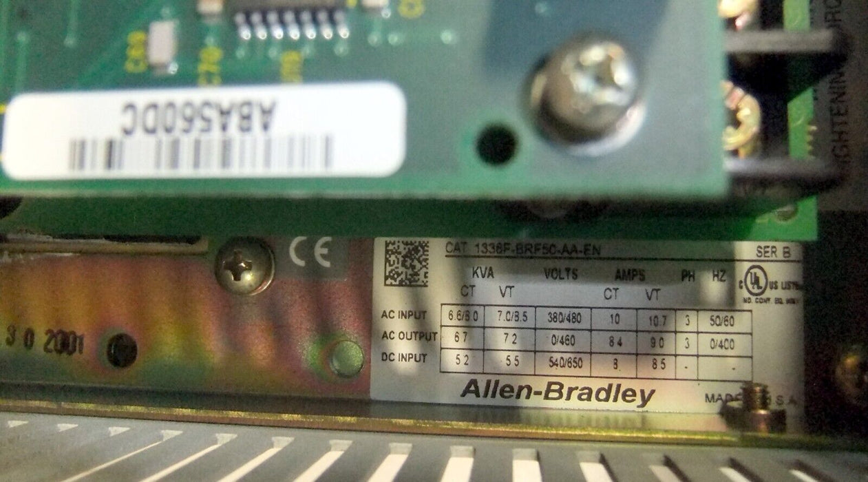 Allen-Bradley Drive 1336F-BRF50-AA-EN 5HP