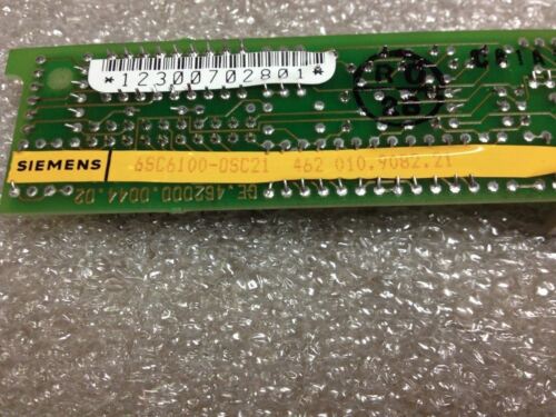 Siemens 6SC6100-DSC21 BOARD