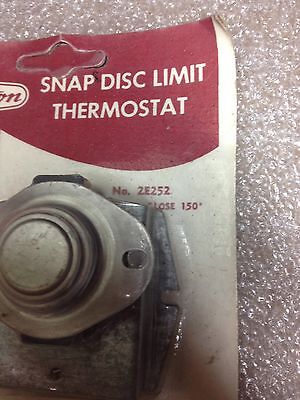 LOT OF 3 DAYTON SNAP DISC LIMIT THERMOSTATS