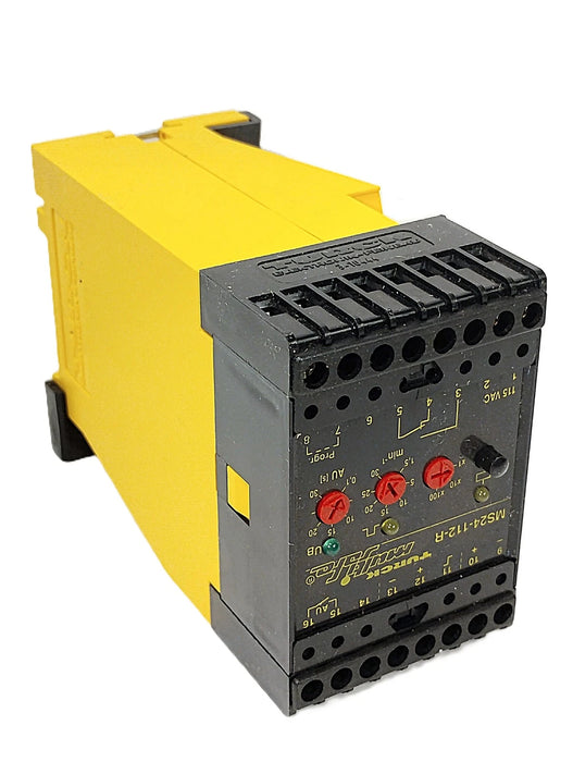 Turck MS24-112-R 0518003 20‚Äì250 V AC/DC 1 Channel Rotational Speed Monitor Relay