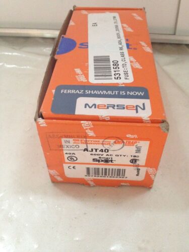 4 Ferraz Shawmut AJT40 FUSES