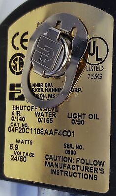 Parker 04F20C1108AAF4C01 Solenoid Valve