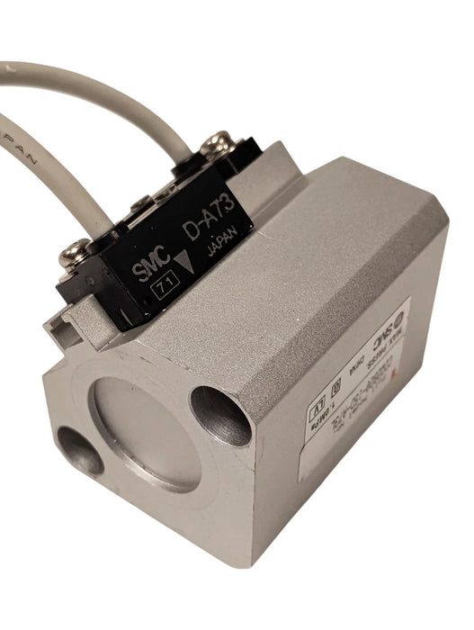 SMC CDQ2B20-15D-A73L 1.0 MPa Pneumatic Compact Cylinder w/ Reed Switch