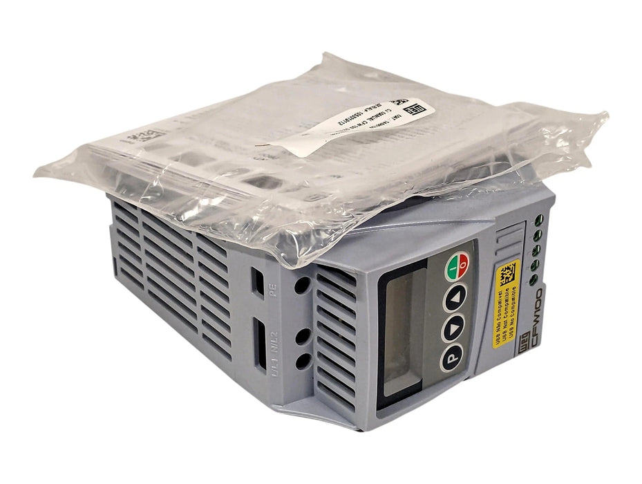 WEG CFW100A01P6S120G2 AC Micro Drive w/ 120VAC 1PH input and 230VAC 3PH Output