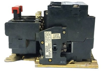 Square D 8536-SCTO-3-S 220/240 V AC 3 Pole NEMA Size 1 7-1/2 hp Starter