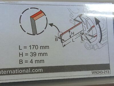 Becker 90133000004 DuraVane Vanes for Rotary Vane Vacuum Pump