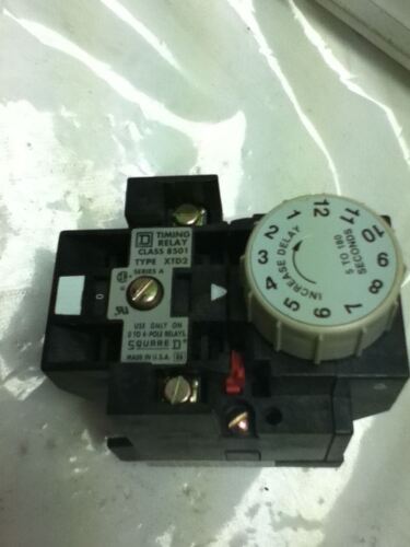 Square D 8501XTD2 Timer