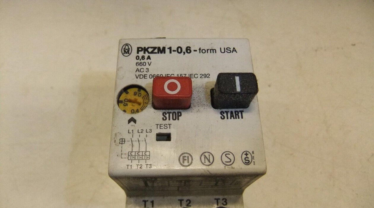 Klockner Moeller Overload Relay PKZM1-0,6