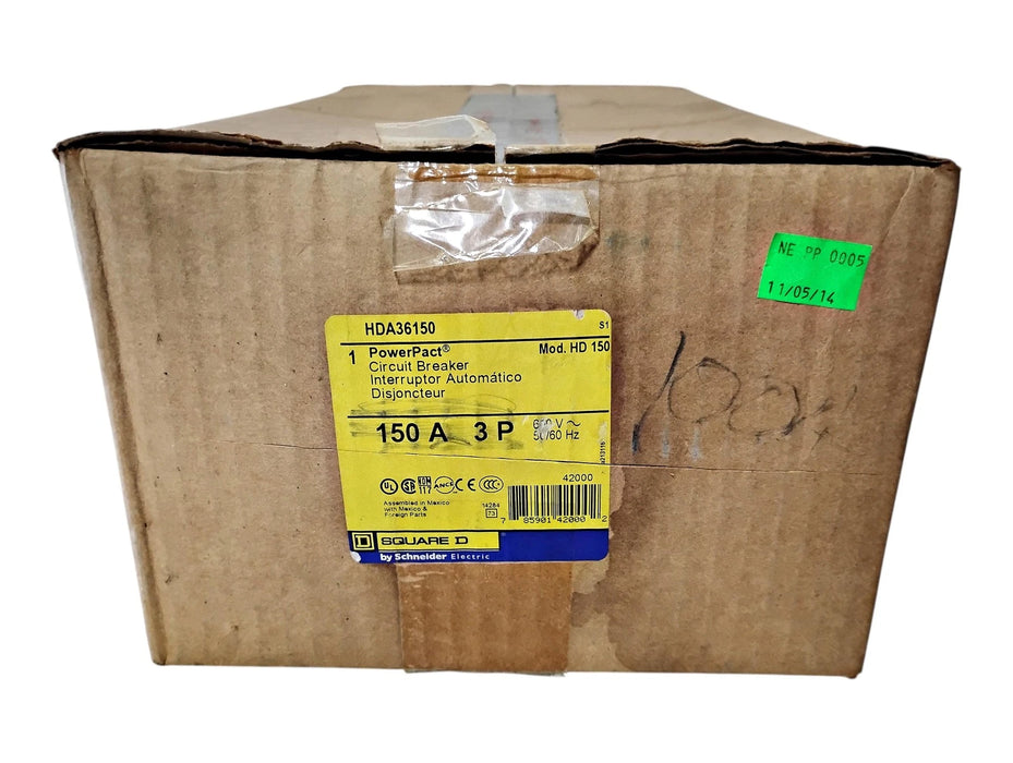Square D FA36100 600 V 100 A 3 P I-LINE Circuit Breaker
