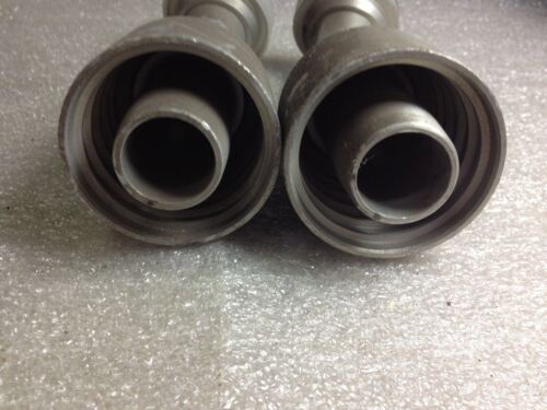 2 Parker 16E78-24-24 Crimp Fittings