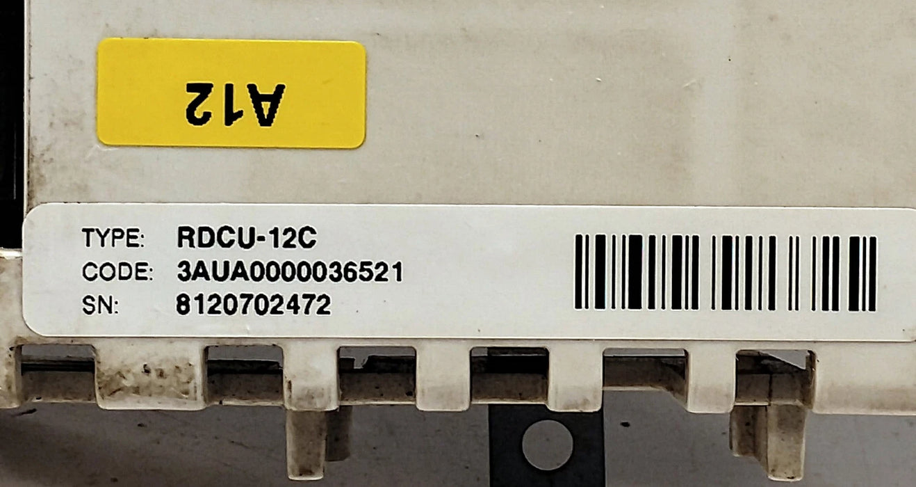 ABB 3AUA0000036521 RDCU-12C Drive Control Assembly w/ RMBA-01 Modbus Adapter
