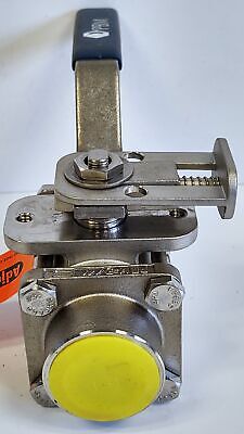 PBM SPHD5QG04 3/4" HL/GX/900 psig CWP 58129/001 Stainless Steel Ball Valve