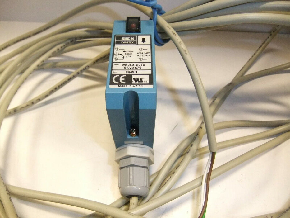 Sick Photoelectric Thru-Beam Sensor WE260-S270