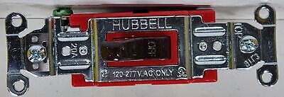 Hubbell 1221B Single Pole 20 A 120/277 VAC Toggle Switch