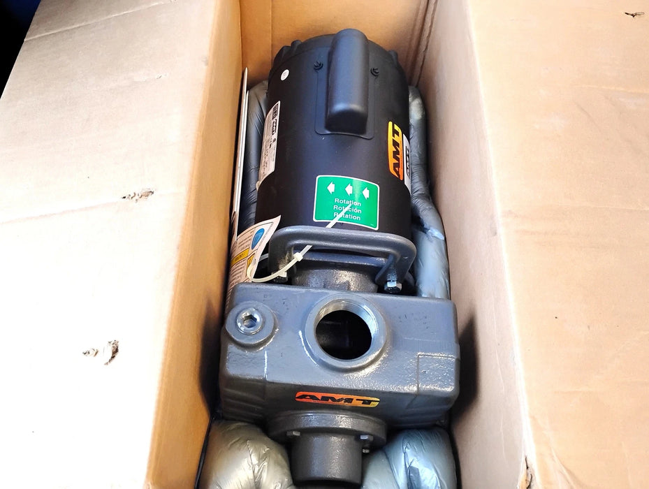 AMT 2828-95 115/208-230 V 2 HP 1-1/2" Self-Priming Centrifugal Pump