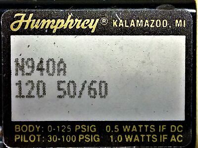Humphrey N940A Solenoid Valve