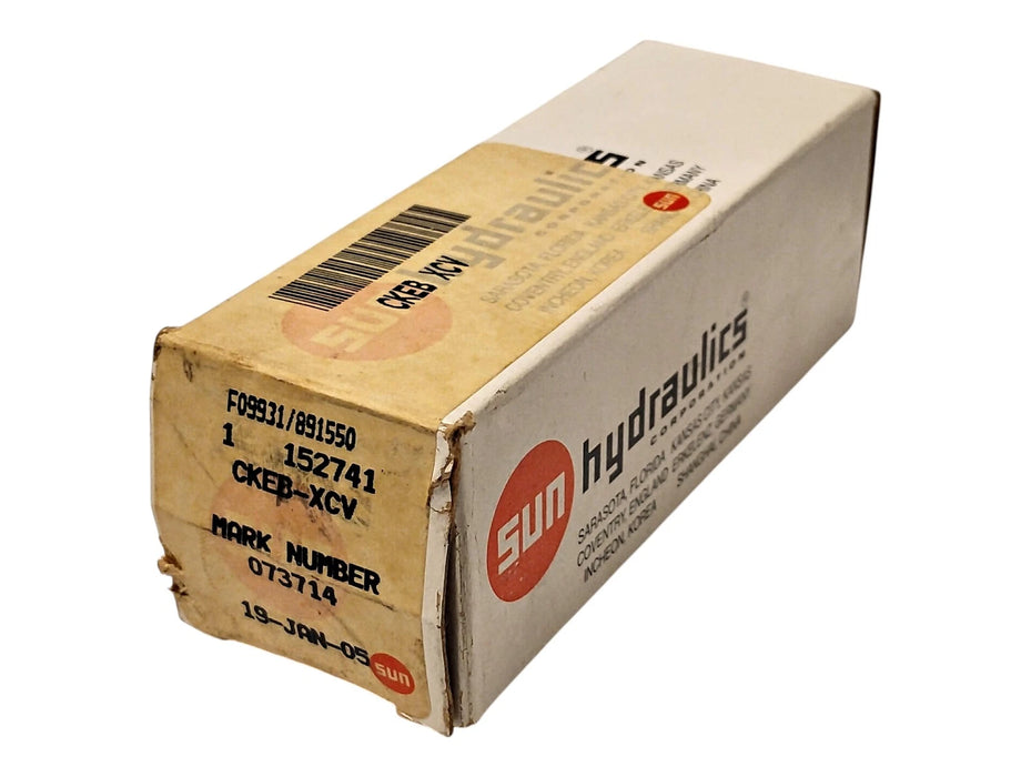 Sun Hydraulics CKEBXCV Hydraulic Pilot-To-Open Check Valve