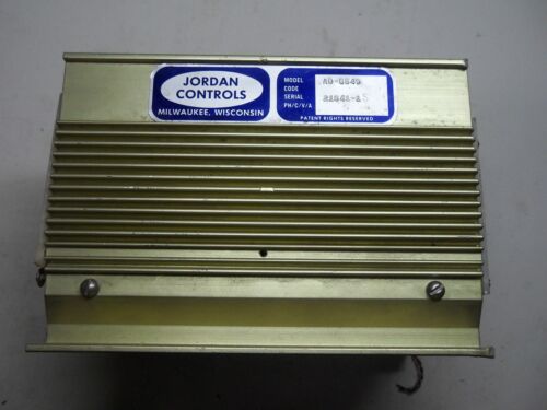 Jordan Controls AD-8540 Servo Amplifier