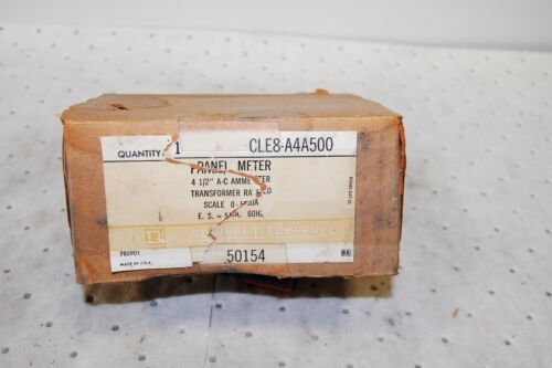 A-C AMMETER CLE8-A4A500 METER