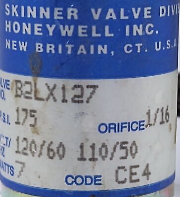 Skinner B2LX127 Solenoid Valve