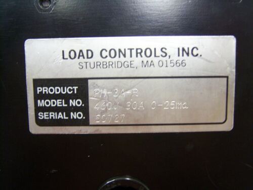 Load Controls Power Cell PH-3A-R 460 V 30A