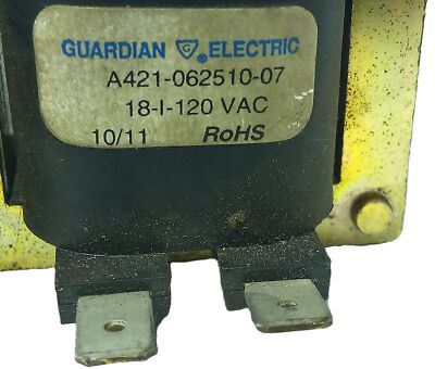 Guardian A421-062510-07 120 V AC 60 Hz Solenoid Coil