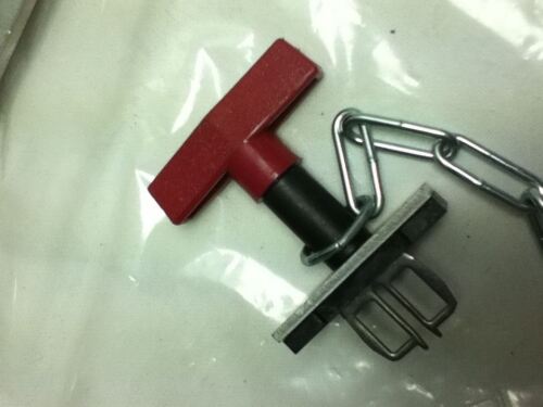LOT OF 6 CHAINED HANDLES