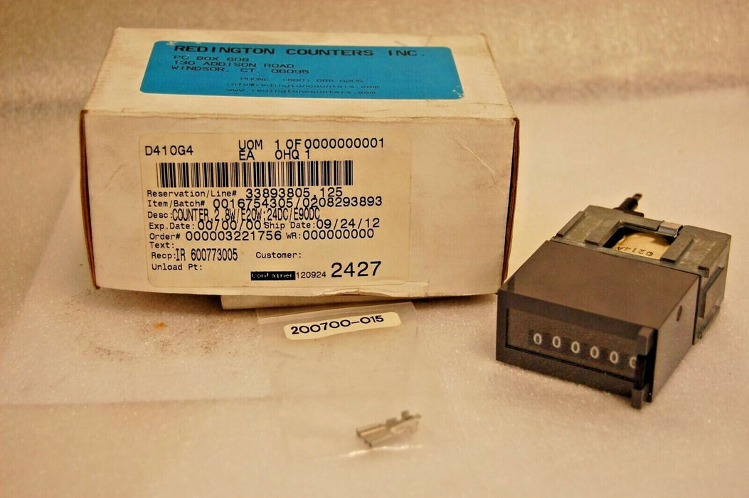 REDINGTON S8-3206 COUNTER CLOCK