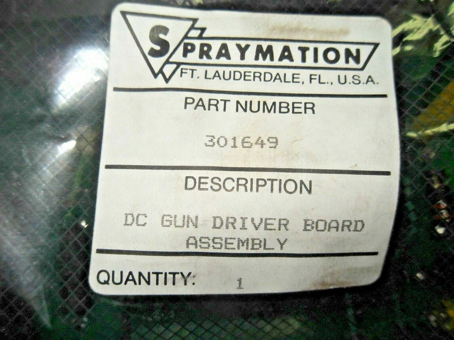 Spraymation 301649 Gun Driver Board