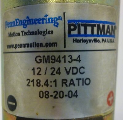 Ametek Pittman PennEngineering GM9413-4 Gearmotor