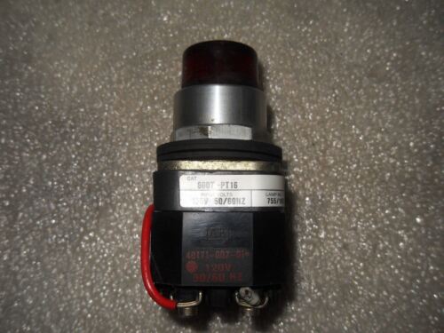 Allen-Bradley 800T-PT16R SER T Red Push Button Switch