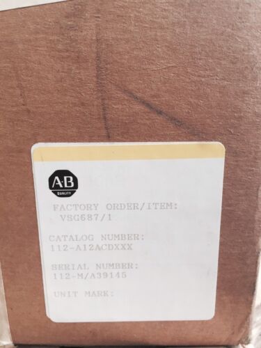 Allen-Bradley 112-A12Acdxxx Starter