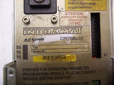 Indramat Ac Servo Drive TDM1.2-030-300-WI