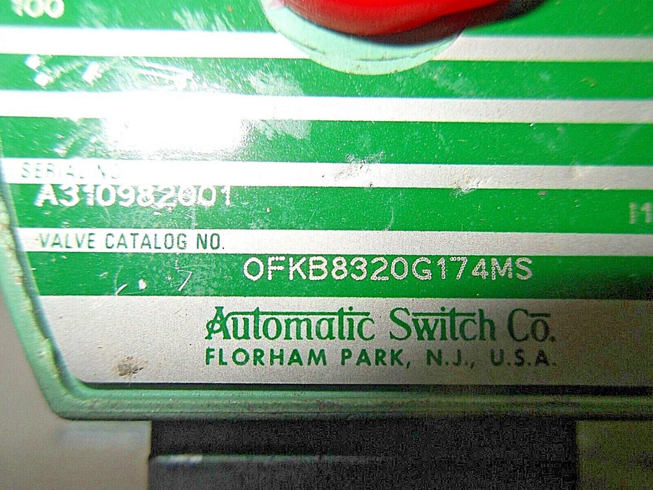 ASCO OFKB8320G174MS Solenoid Valve