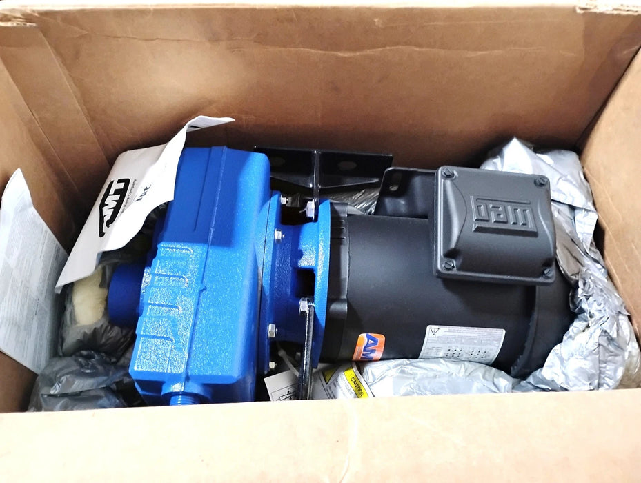 AMT 282K-95 1-1/2" NPT 230/460 V 1 HP Cast Iron Self-Priming Centrifugal Pump