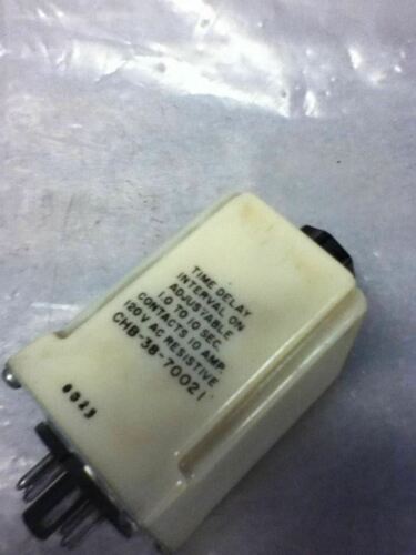 POTTER & BRUMFIELD CHB-38-70021 TIME DELAY RELAY