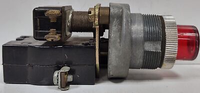 GE CR2940UW234A2 Red Illuminated Pushbutton