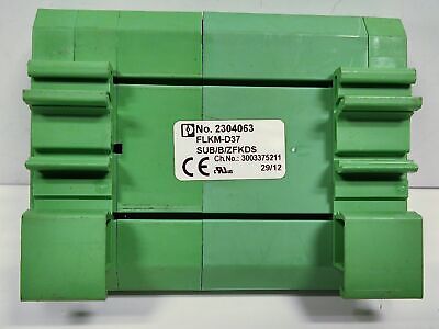 Phoenix Contact 2304063 / FLKM-D37 SUB/B/ZFKDS PLC Terminal Block