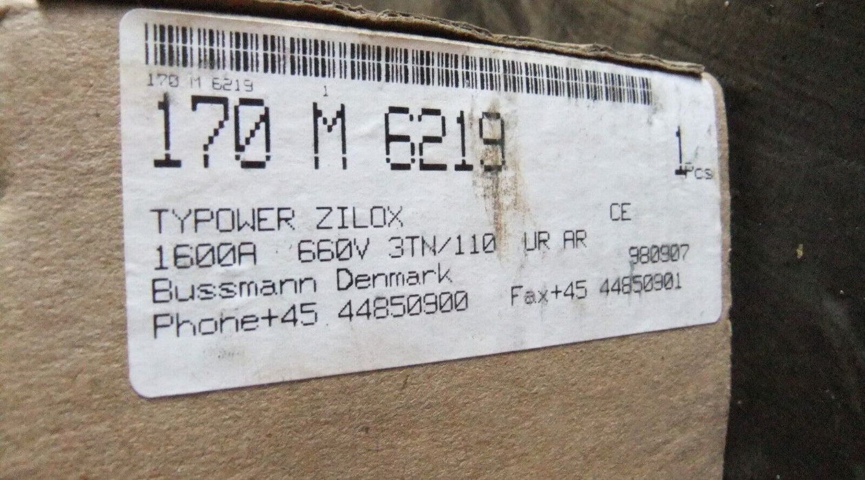 Bussmann 170M6219 Fuse 1600A 700V